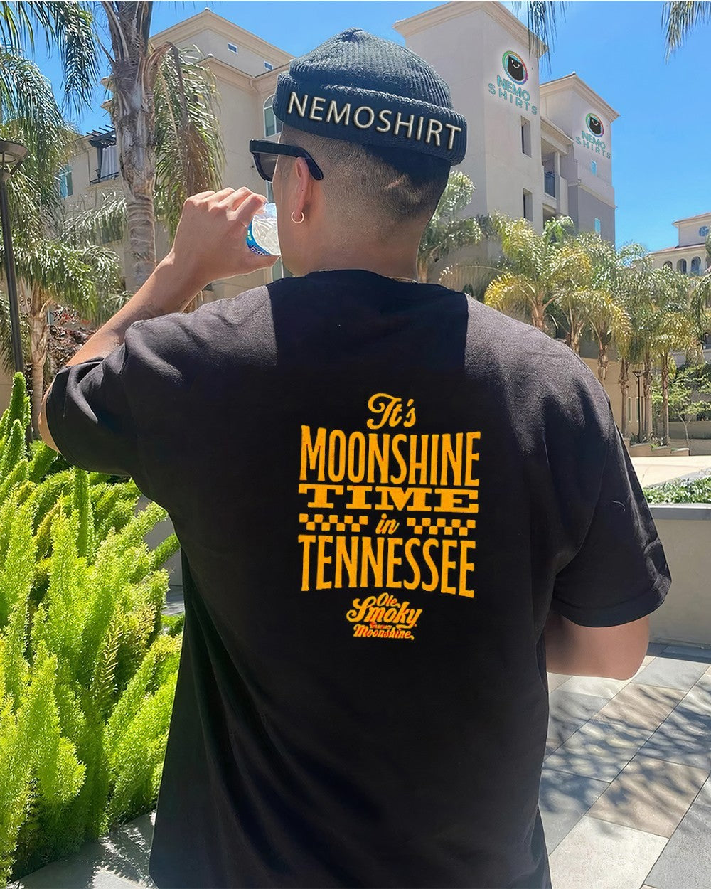 It's moonshine time in Tennessee - Adult & Kids T-Shirts, Sweatshirts & Hoodies apparel design preview 4