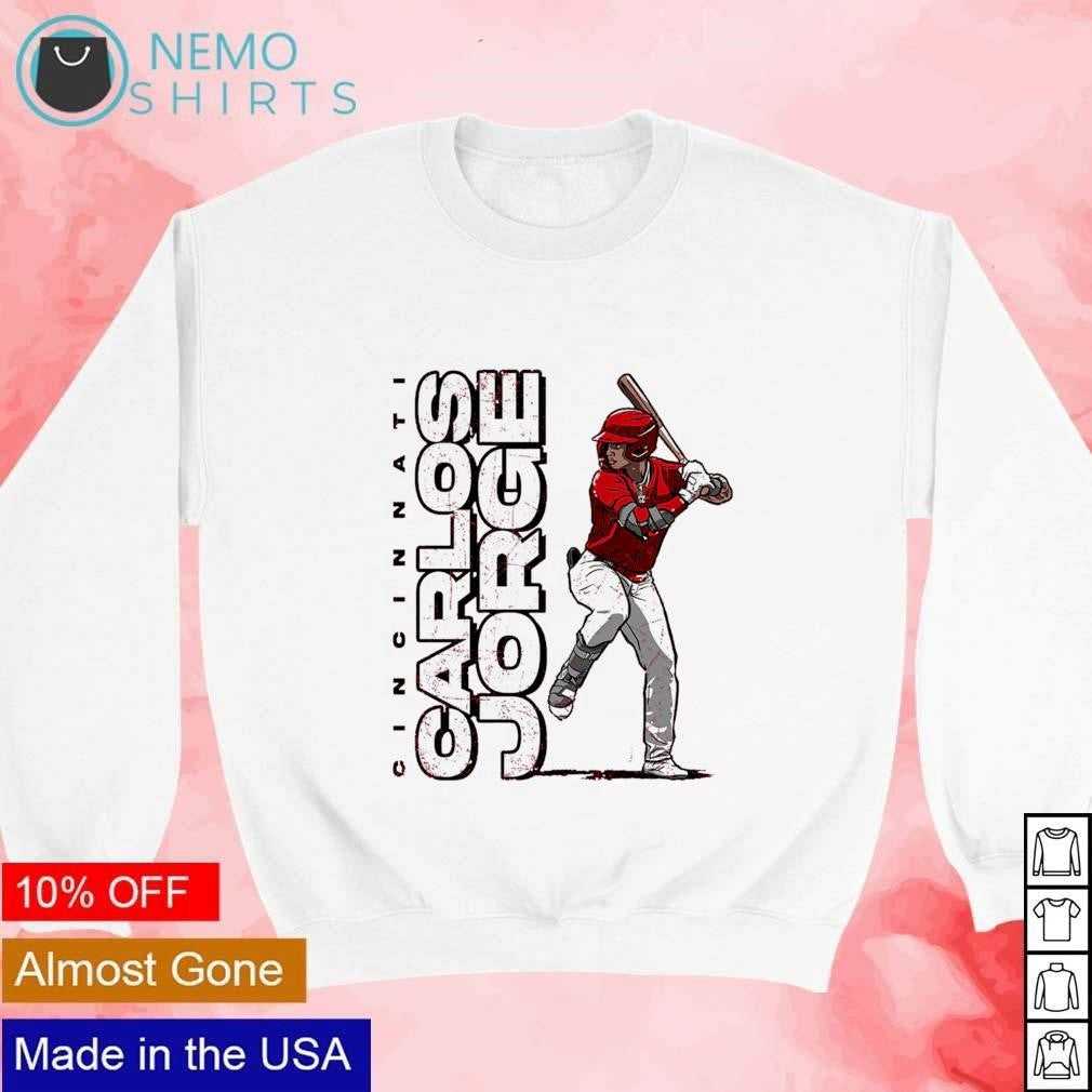 Carlos Jorge Cincinnati baseball player - Adult & Kids T-Shirts, Sweatshirts & Hoodies apparel design preview 4