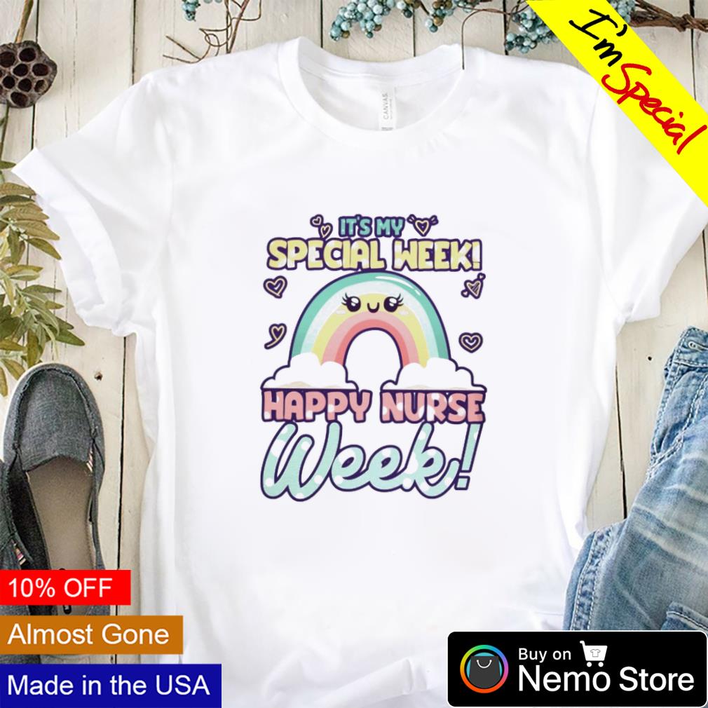 It's my special week happy nurse - Adult & Kids T-Shirts, Sweatshirts & Hoodies apparel design preview 1
