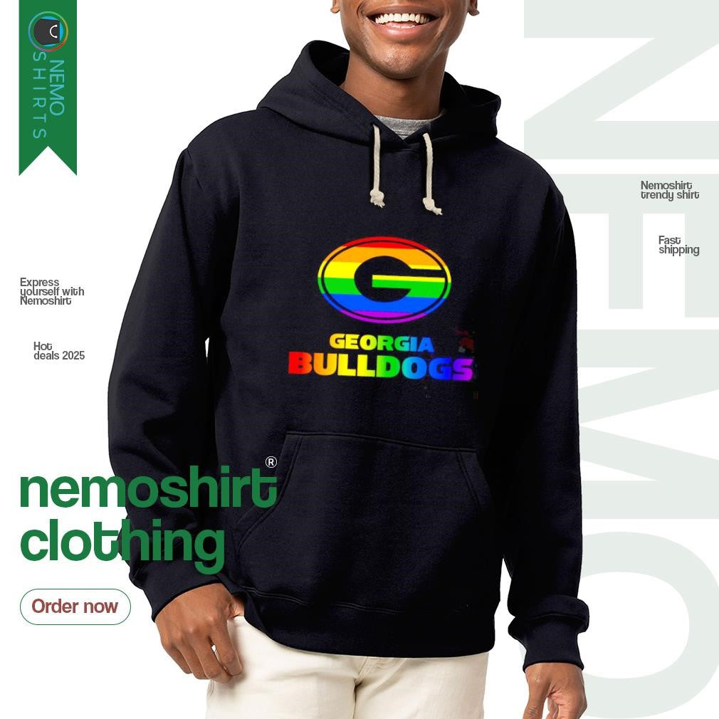 Georgia Bulldogs LGBT pride - Adult & Kids T-Shirts, Sweatshirts & Hoodies apparel design preview 2