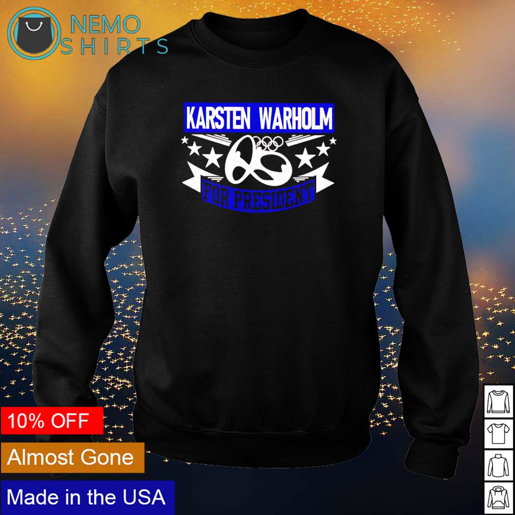 Karsten Warholm for president - Adult & Kids T-Shirts, Sweatshirts & Hoodies apparel design preview 4