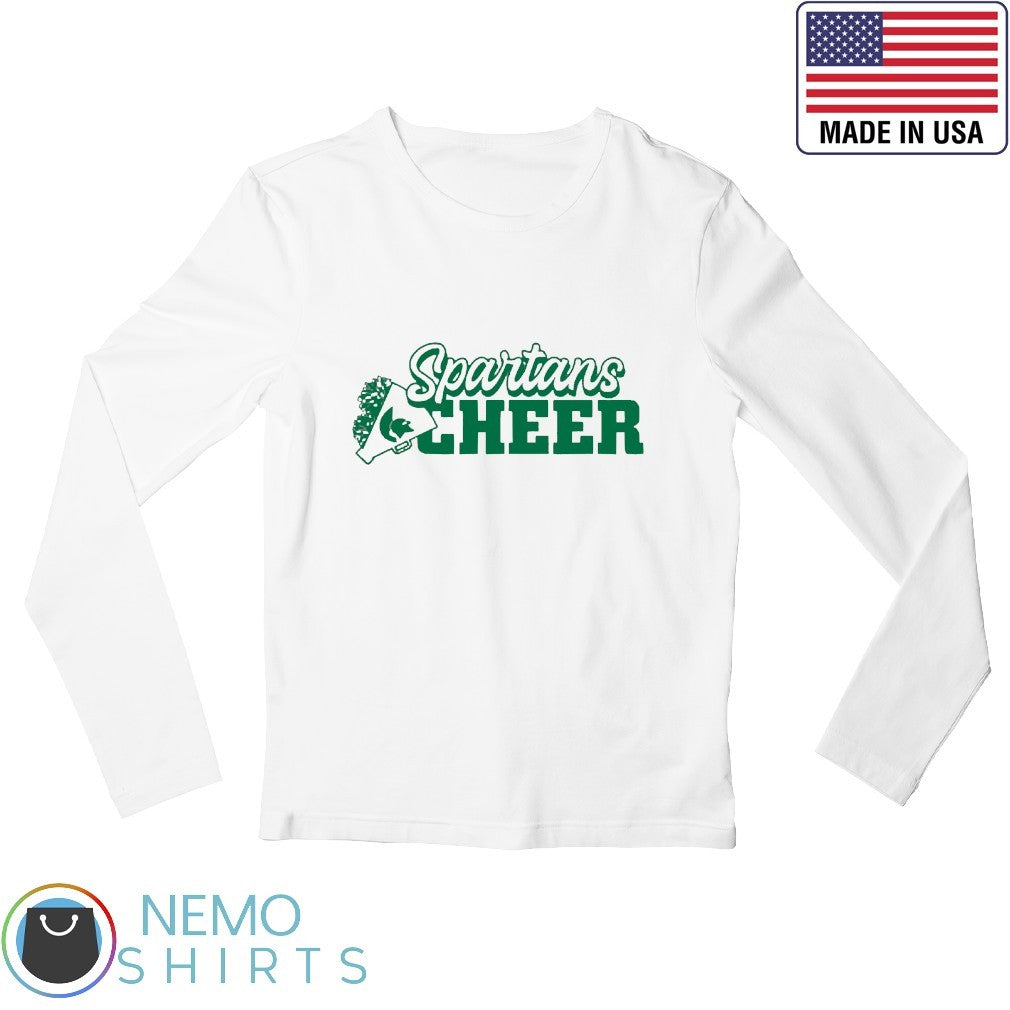 Spartans cheer block - Adult & Kids T-Shirts, Sweatshirts & Hoodies apparel design preview 3