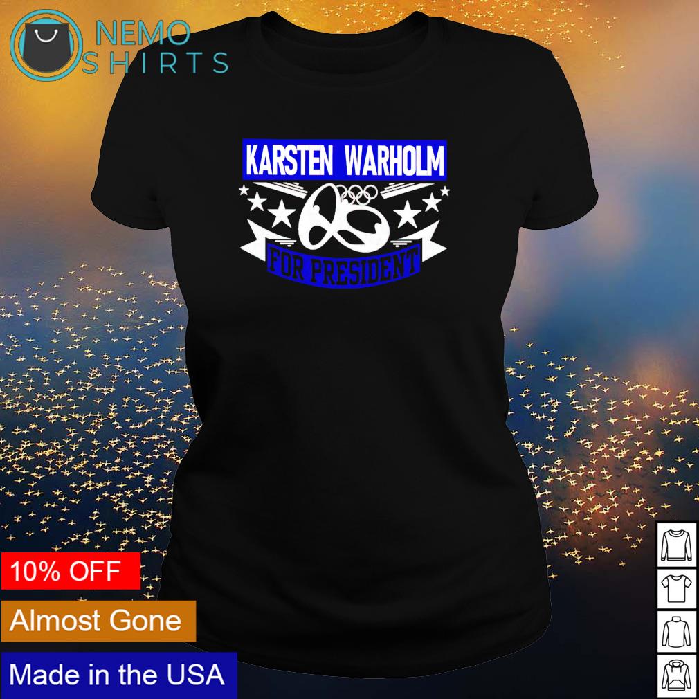 Karsten Warholm for president - Adult & Kids T-Shirts, Sweatshirts & Hoodies apparel design preview 3