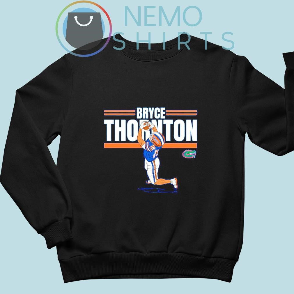 Bryce Thornton Florida Gators cartoon player - Adult & Kids T-Shirts, Sweatshirts & Hoodies apparel design preview 4