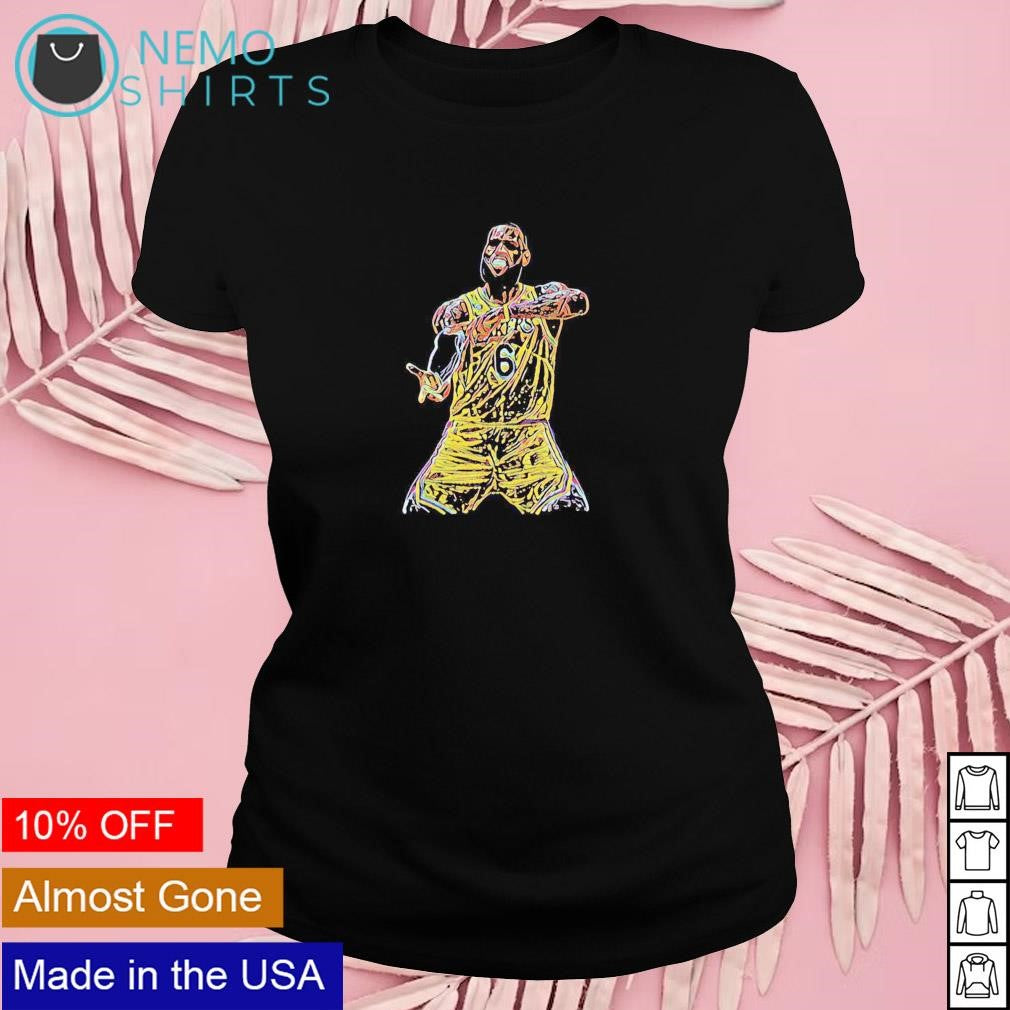 Ice in his veins LeBron James LA Lakers - Adult & Kids T-Shirts, Sweatshirts & Hoodies apparel design preview 4