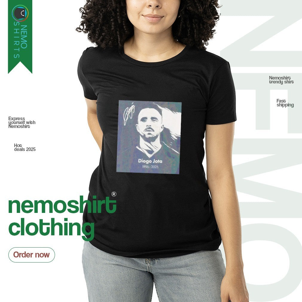 Rip Diogo Jota 1996-2025 signature - Adult & Kids T-Shirts, Sweatshirts & Hoodies apparel design preview 3