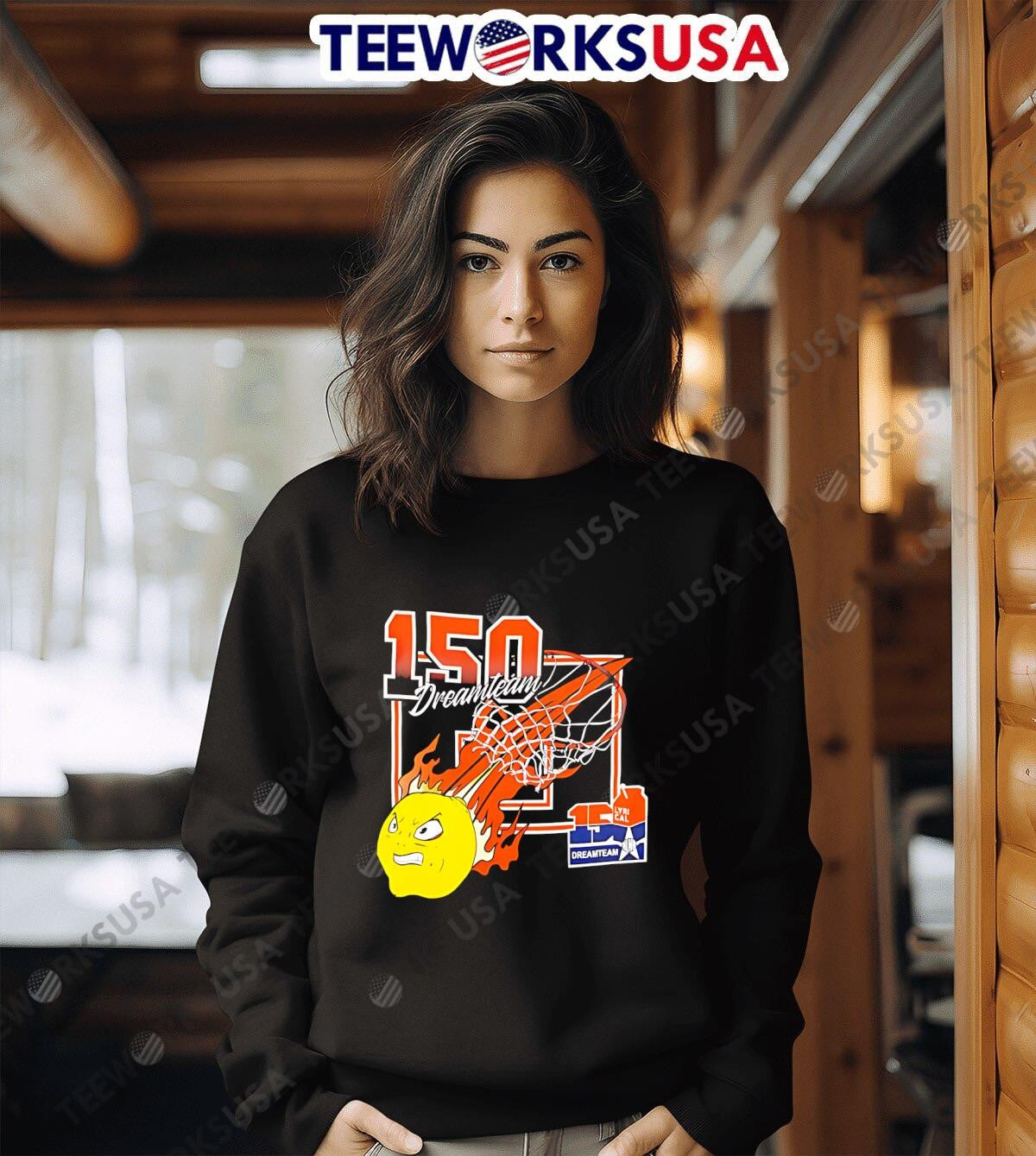 Dreamteam Swoosh - Adult & Kids T-Shirts, Sweatshirts & Hoodies apparel design preview 6