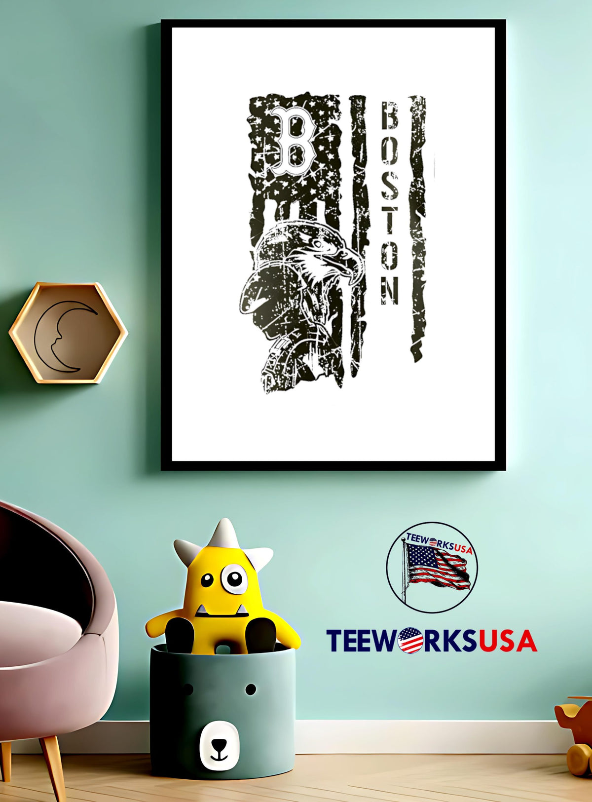 Red Sox 2025 Armed Forces Day Night - Adult & Kids T-Shirts, Sweatshirts & Hoodies apparel design preview 3