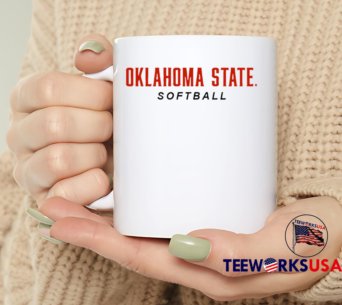 Oklahoma State Softball Logo Stack - Adult & Kids T-Shirts, Sweatshirts & Hoodies apparel design preview 6