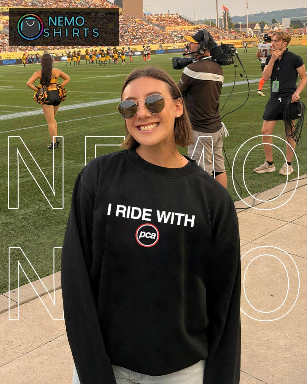 I ride with PCA Pete Crow-Armstrong - Adult & Kids T-Shirts, Sweatshirts & Hoodies apparel design preview 4