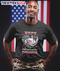 Tampa Bay Buccaneers hope football fight cancer in - Adult & Kids T-Shirts, Sweatshirts & Hoodies apparel design preview 1