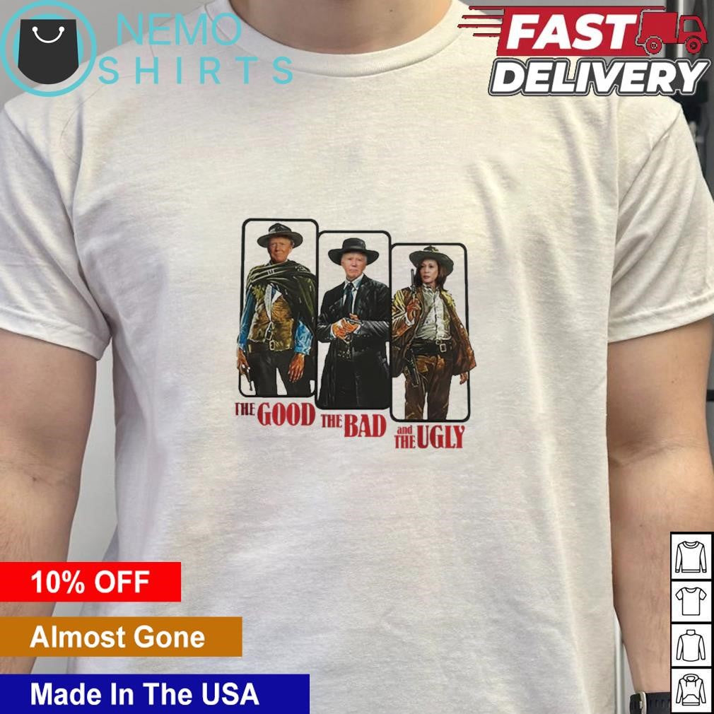 The good bad and ugly Trump Biden Harris - Adult & Kids T-Shirts, Sweatshirts & Hoodies apparel design preview 5