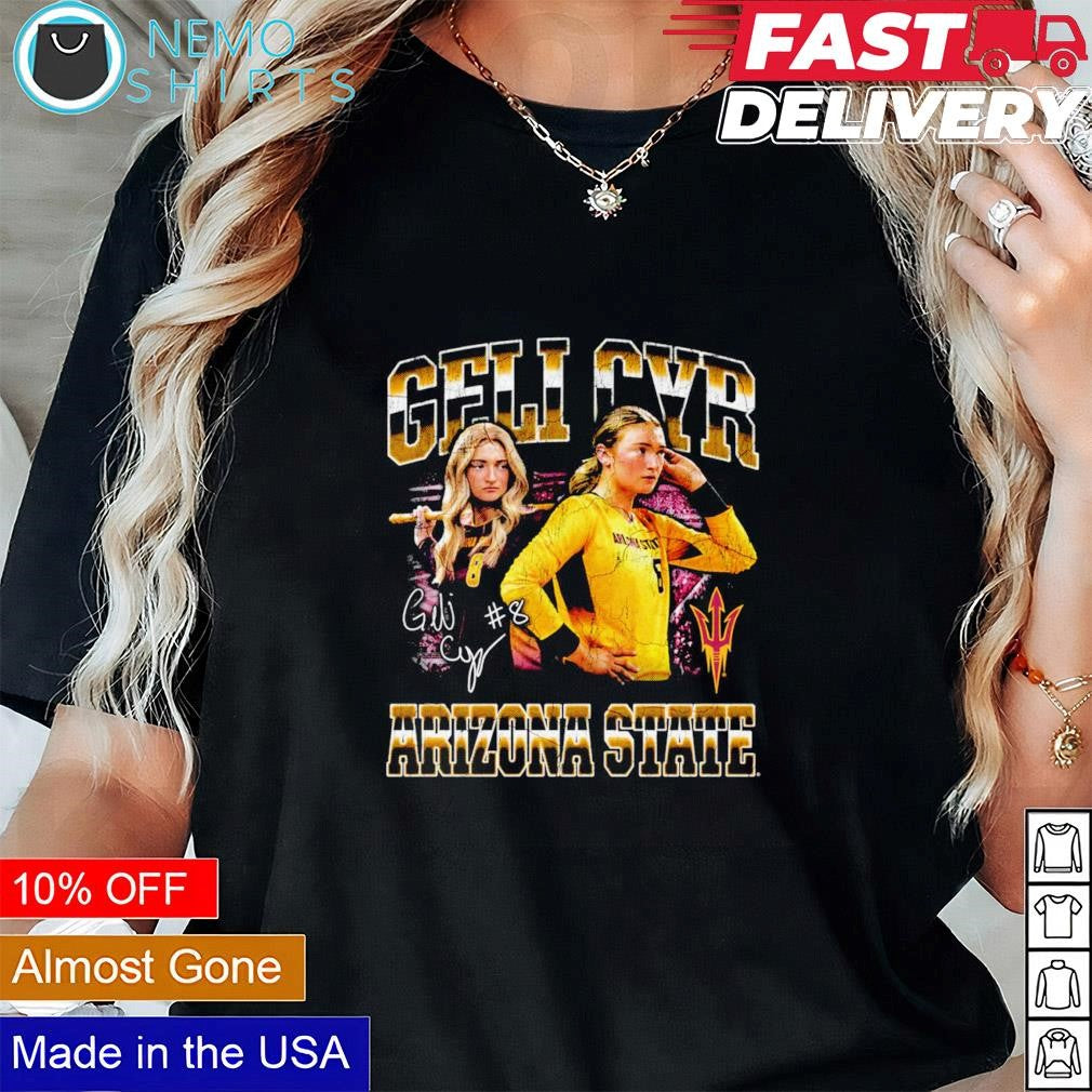 Angelique Cyr Arizona State Sun Devils signature - Adult & Kids T-Shirts, Sweatshirts & Hoodies apparel design preview 1