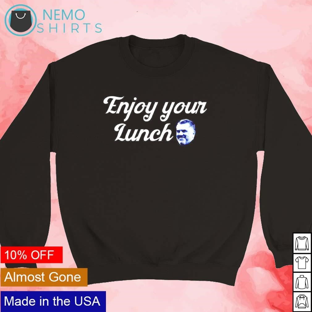 Enjoy your lunch Ange Postecoglou - Adult & Kids T-Shirts, Sweatshirts & Hoodies apparel design preview 3