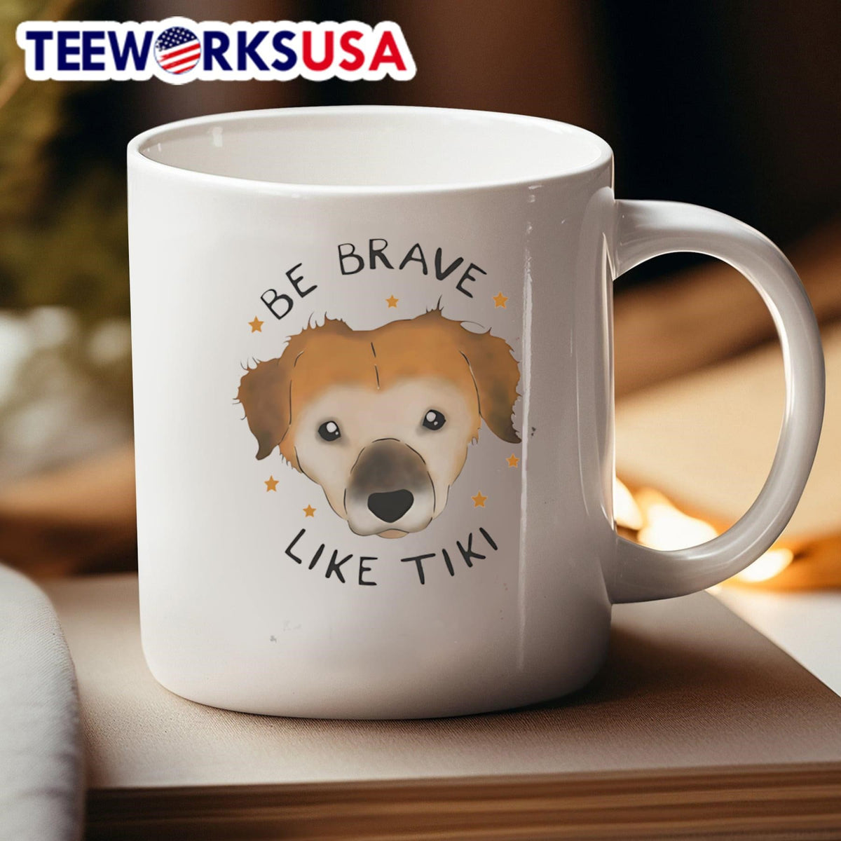 Be brave like Tiki - Adult & Kids T-Shirts, Sweatshirts & Hoodies apparel design preview 4