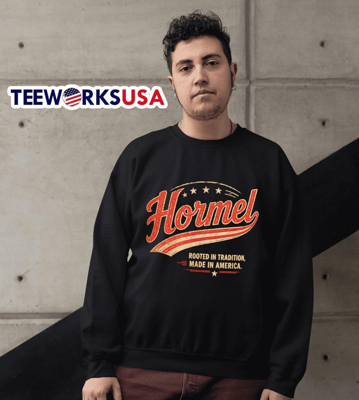 Hormel Rooted In Tradition Made USA - Adult & Kids T-Shirts, Sweatshirts & Hoodies apparel design preview 6