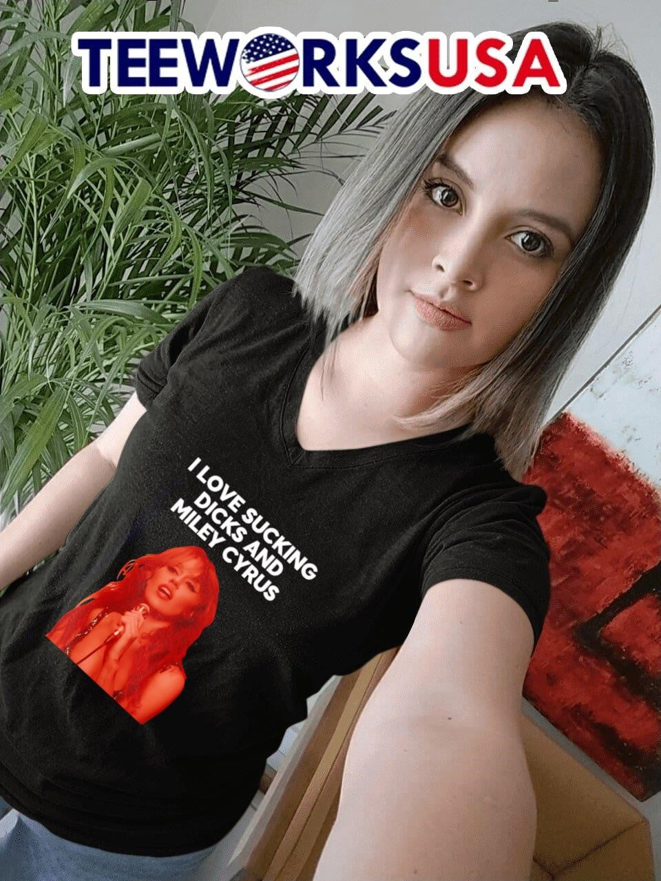 I Love Sucking Dicks And Miley Cyrus graphic - Adult & Kids T-Shirts, Sweatshirts & Hoodies apparel design preview 7