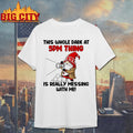 Gnome this whole dark at 5pm thing is really messing - Adult & Kids T-Shirts, Sweatshirts & Hoodies apparel design preview 1