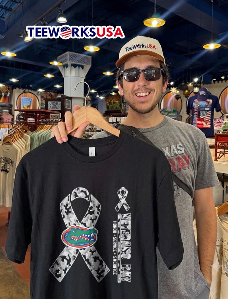 Florida Gators x Veterans Day - Adult & Kids T-Shirts, Sweatshirts & Hoodies apparel design preview 2