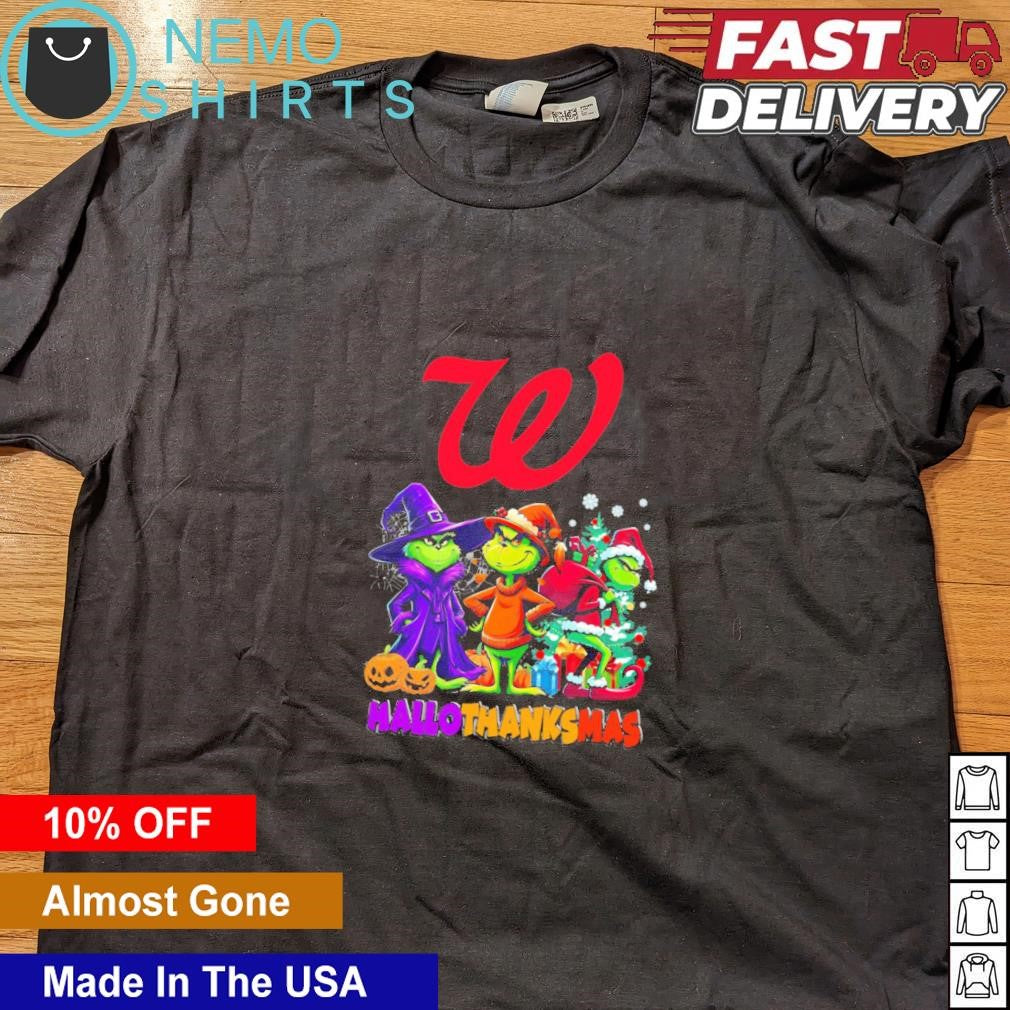 Walgreens Grinch Hallothanksmas - Adult & Kids T-Shirts, Sweatshirts & Hoodies apparel design preview 4
