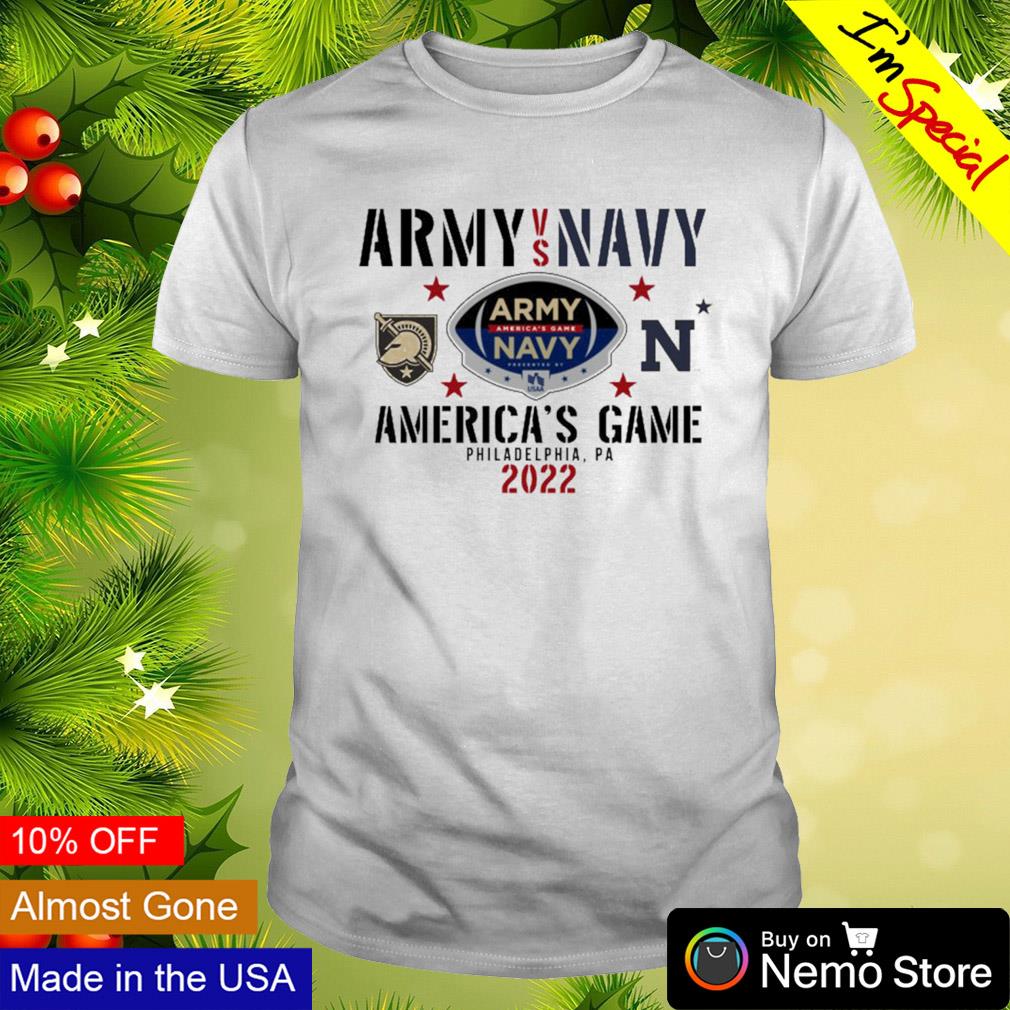 Army Black Knights vs Navy Midshipmen America's game - Adult & Kids T-Shirts, Sweatshirts & Hoodies apparel design preview 1
