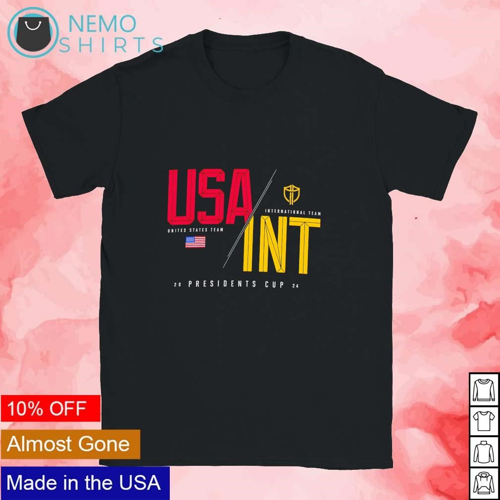 USA INT 2024 presidents cup ahead pembroke - Adult & Kids T-Shirts, Sweatshirts & Hoodies apparel design preview 1