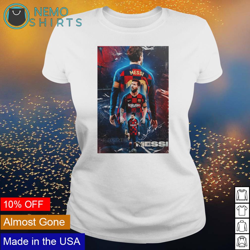 Lionel Messi thank for the memories - Adult & Kids T-Shirts, Sweatshirts & Hoodies apparel design preview 3