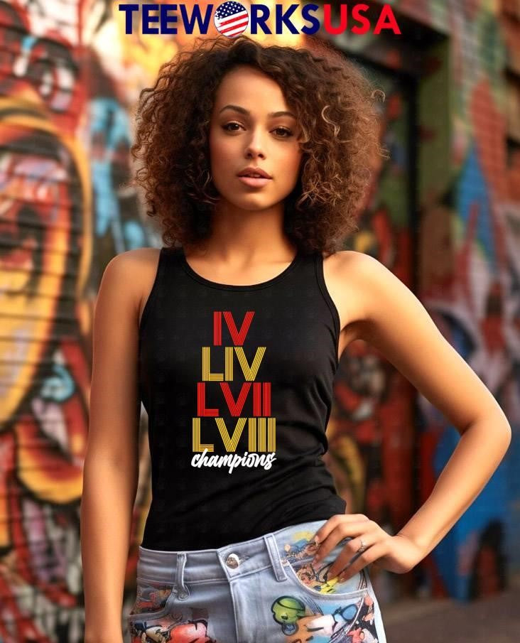 Kansas City Chiefs LVIII Stack Football - Adult & Kids T-Shirts, Sweatshirts & Hoodies apparel design preview 7