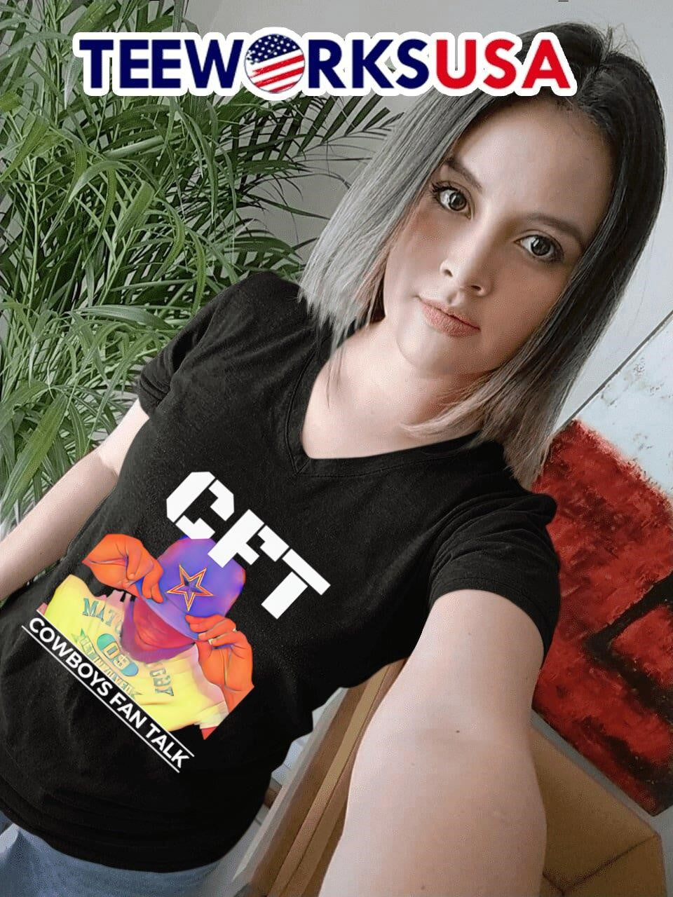 CFT Cowboys fan talk - Adult & Kids T-Shirts, Sweatshirts & Hoodies apparel design preview 4