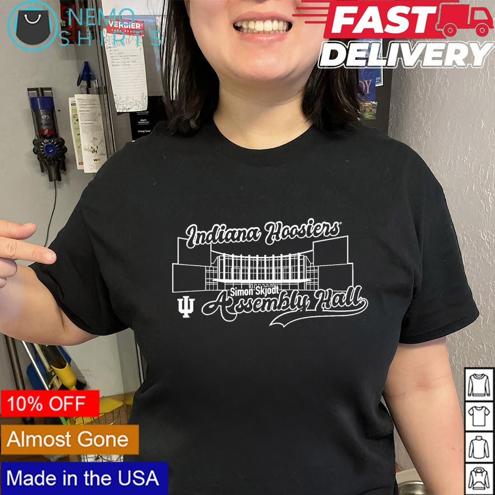 Indiana Hoosiers Simon Skjodt Assembly Hall stadium - Adult & Kids T-Shirts, Sweatshirts & Hoodies apparel design preview 2