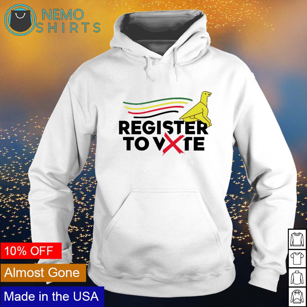 Register to vote 2021 - Adult & Kids T-Shirts, Sweatshirts & Hoodies apparel design preview 2