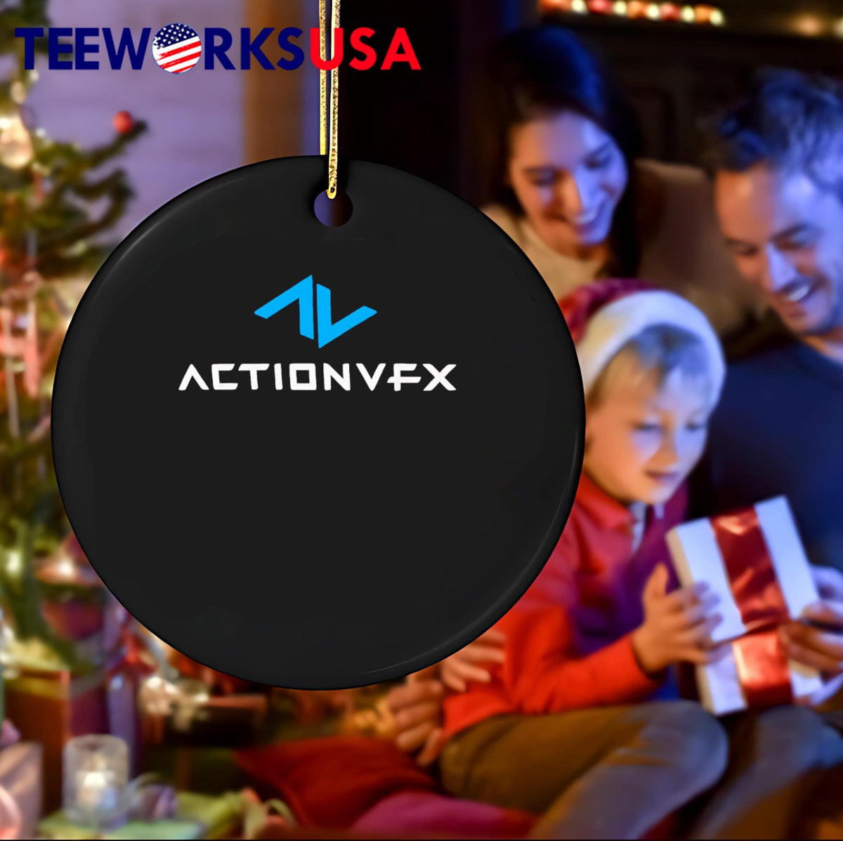 ActionVFX logo - Adult & Kids T-Shirts, Sweatshirts & Hoodies apparel design preview 4