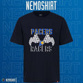 Indiana Pacers racers checkered flag - Adult & Kids T-Shirts, Sweatshirts & Hoodies apparel design preview 1