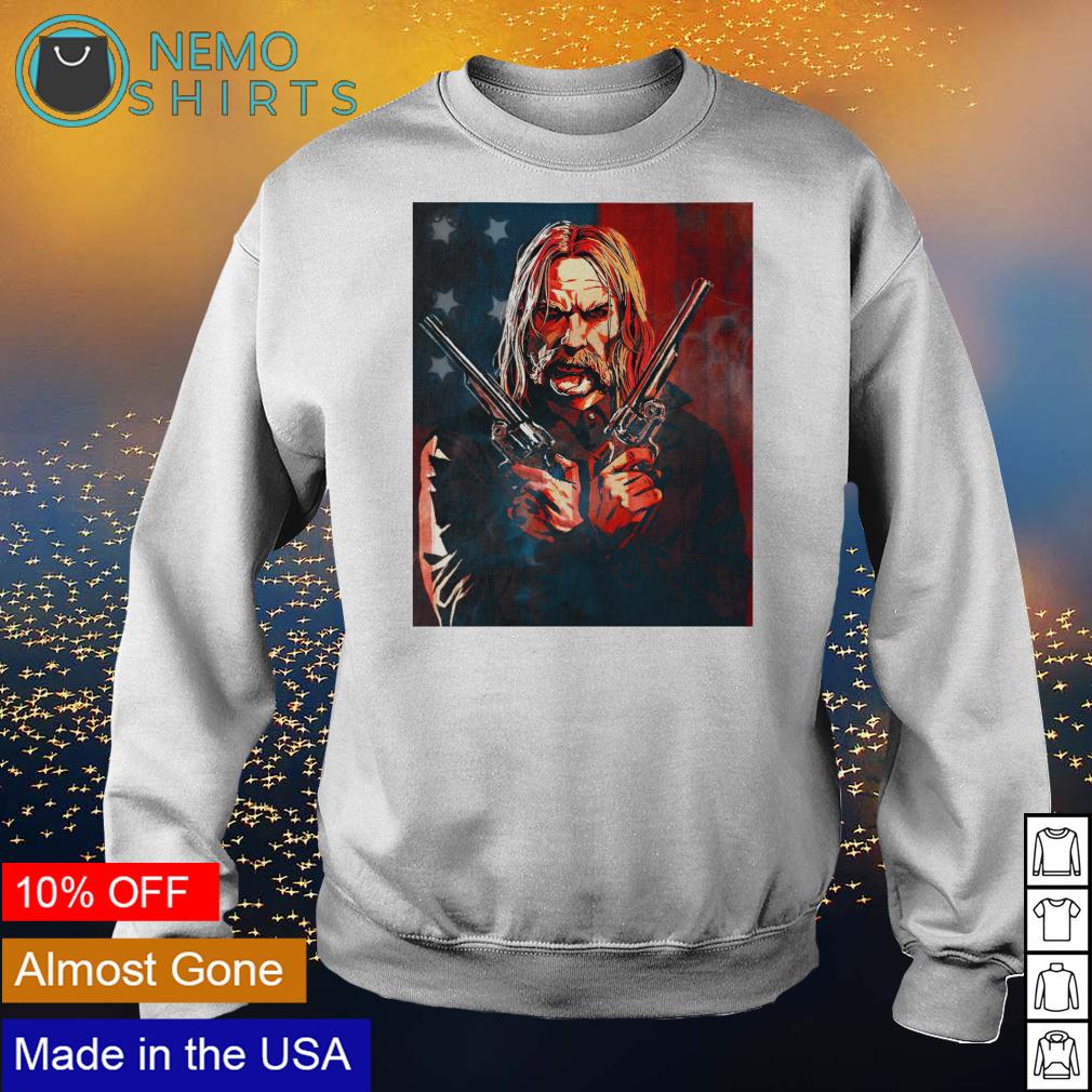 Red Dead Redemption 2 Micah Bell Cowboy - Adult & Kids T-Shirts, Sweatshirts & Hoodies apparel design preview 4