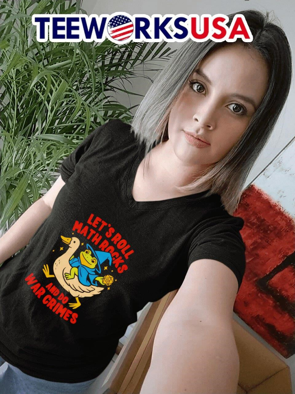 Frog let's roll math rocks and do war crimes - Adult & Kids T-Shirts, Sweatshirts & Hoodies apparel design preview 7