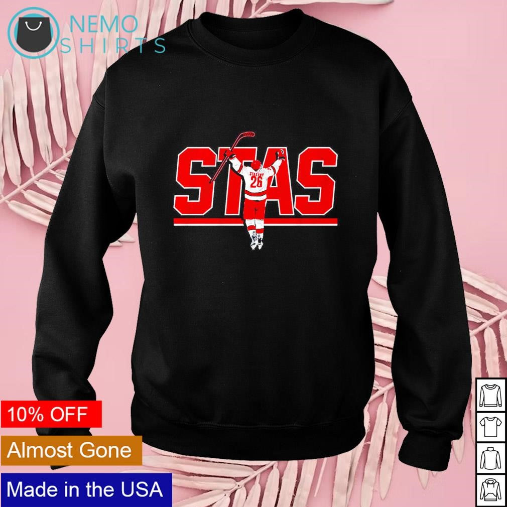 STAS Paul Stastny Carolina Hurricanes hockey - Adult & Kids T-Shirts, Sweatshirts & Hoodies apparel design preview 3