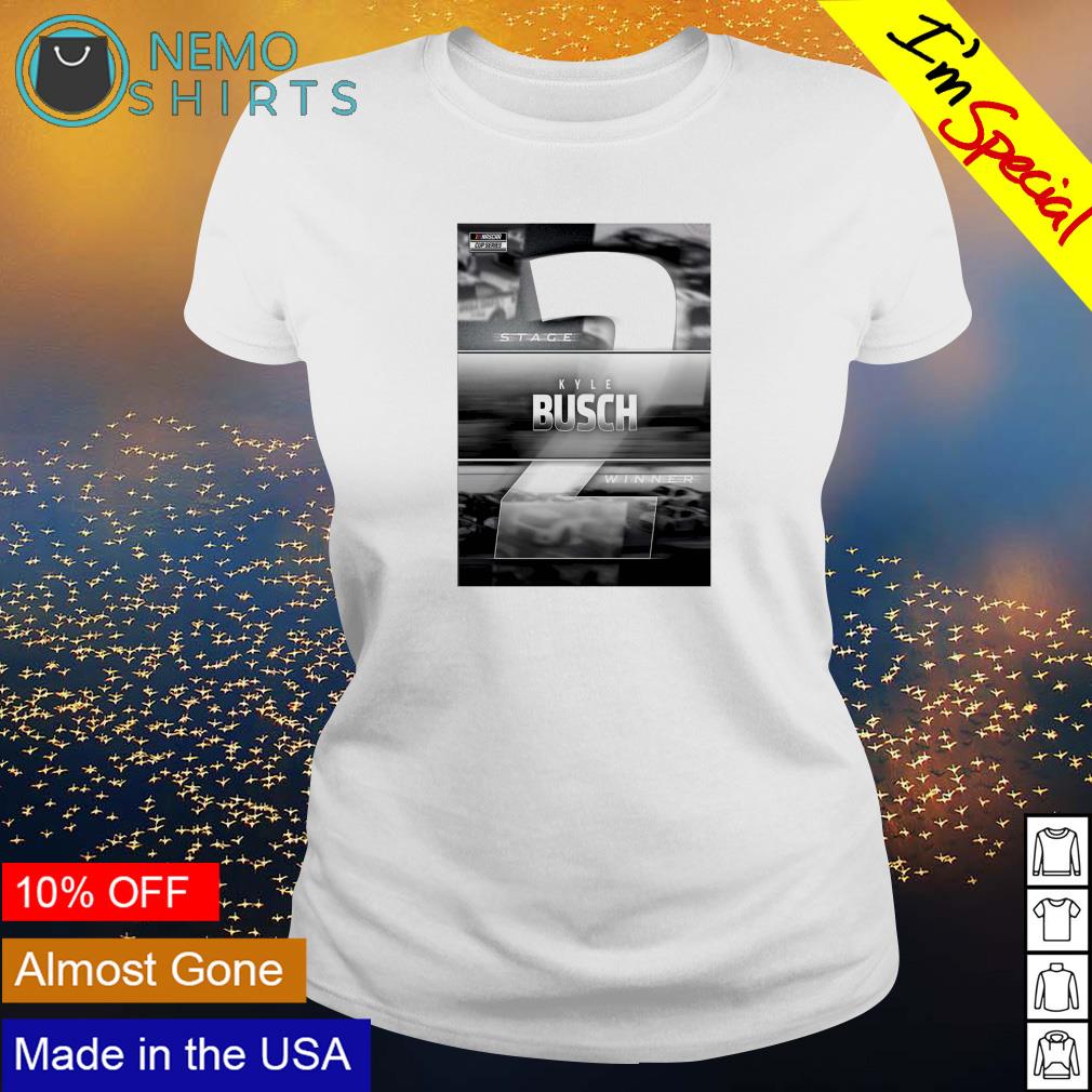 NASCAR Cup Series Kyle Busch Stage 2 Winner - Adult & Kids T-Shirts, Sweatshirts & Hoodies apparel design preview 3
