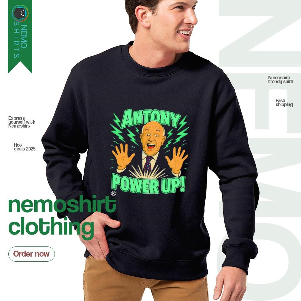 Antony Green power up - Adult & Kids T-Shirts, Sweatshirts & Hoodies apparel design preview 4