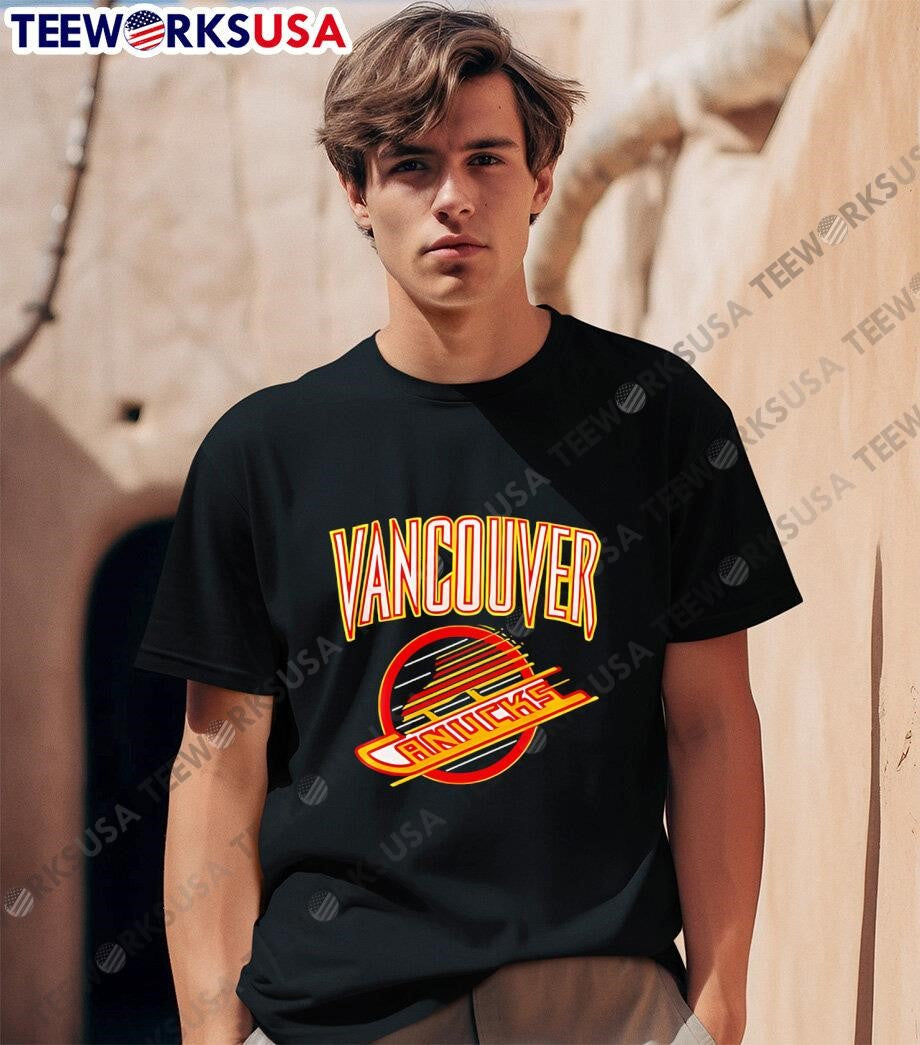 Vancouver Canucks x Grizzlies Black Skate - Adult & Kids T-Shirts, Sweatshirts & Hoodies apparel design preview 1