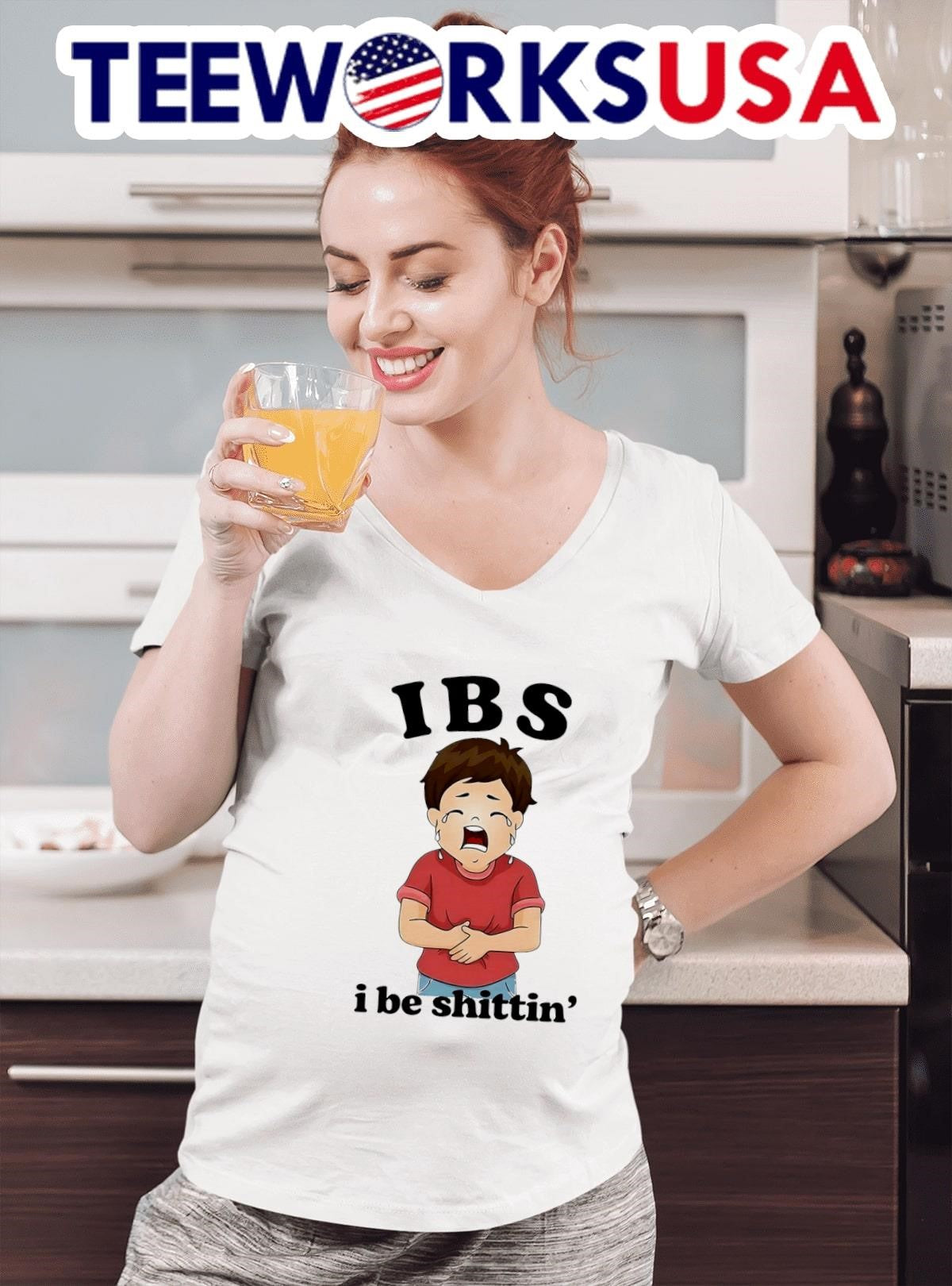 IBS I be shittin' boy crying funny - Adult & Kids T-Shirts, Sweatshirts & Hoodies apparel design preview 4