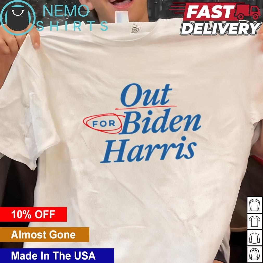 Our for Biden Harris - Adult & Kids T-Shirts, Sweatshirts & Hoodies apparel design preview 1