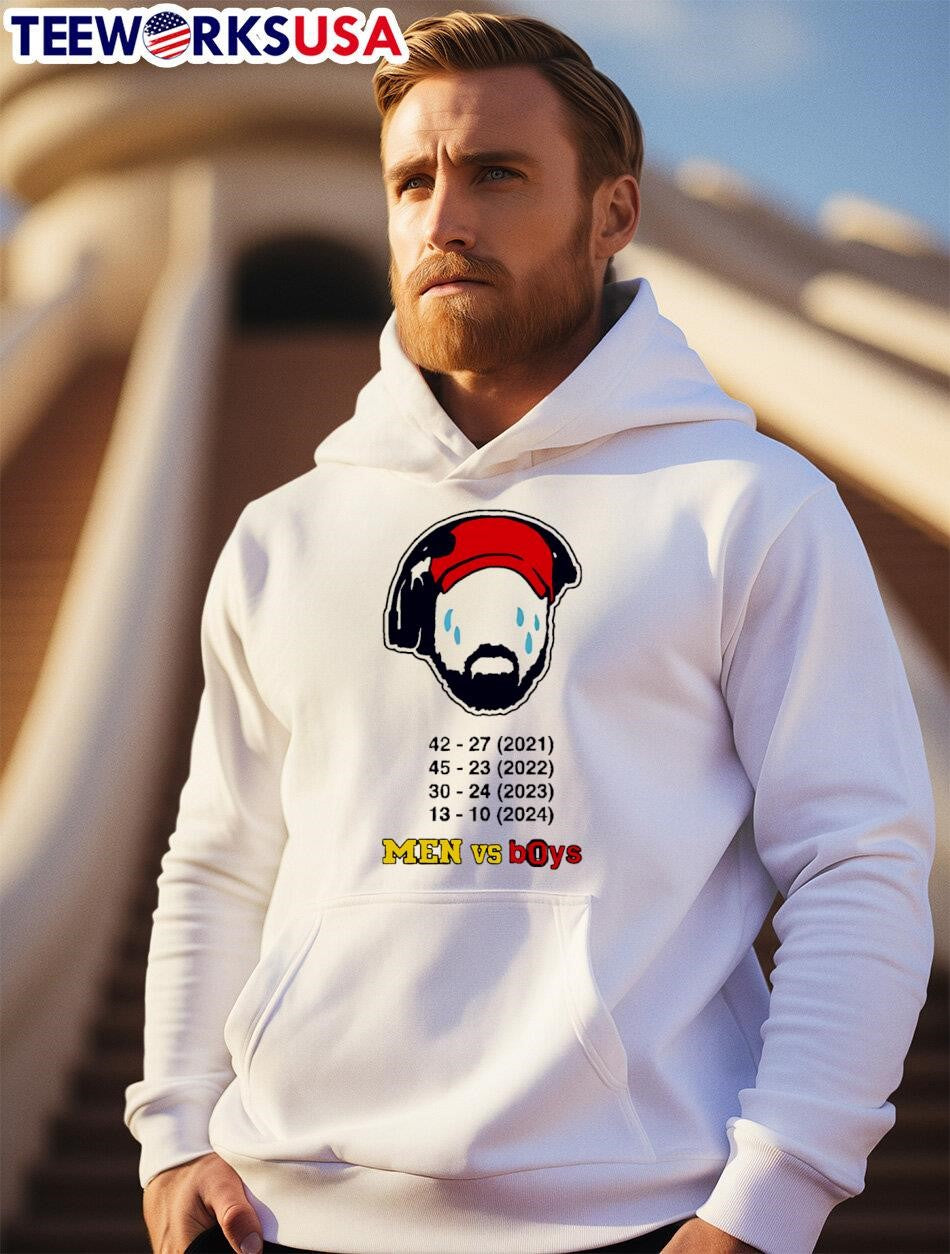 Michigan Wolverines Men vs Boys Limited Edition - Adult & Kids T-Shirts, Sweatshirts & Hoodies apparel design preview 2