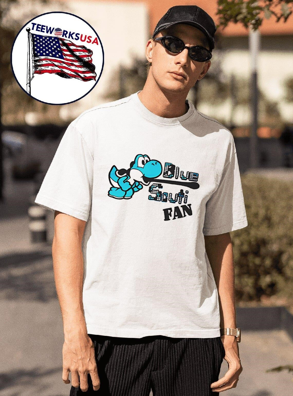 Blue Scuti fan - Adult & Kids T-Shirts, Sweatshirts & Hoodies apparel design preview 1