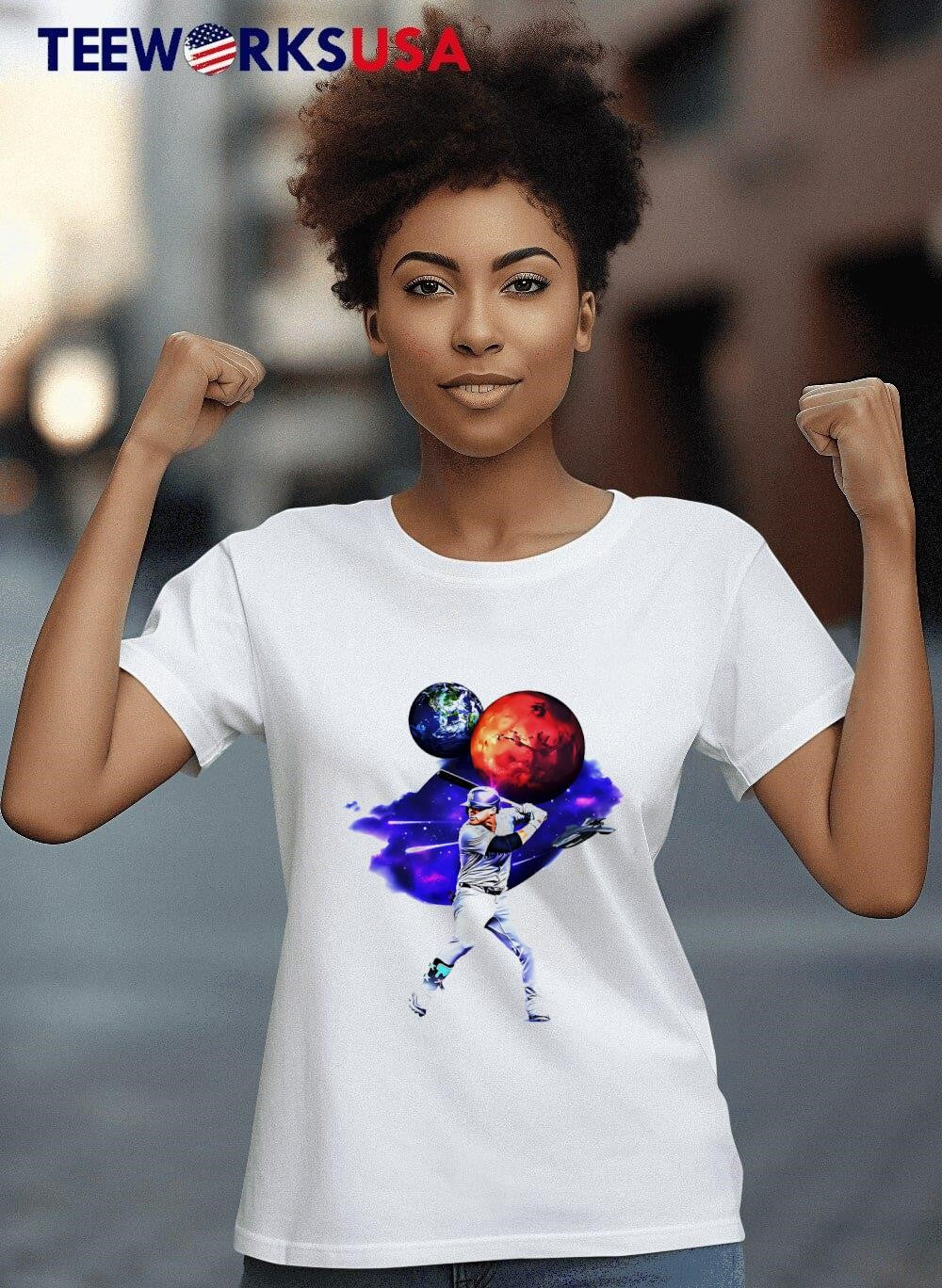 Jasson Dominguez New York Yankees Mars - Adult & Kids T-Shirts, Sweatshirts & Hoodies apparel design preview 8