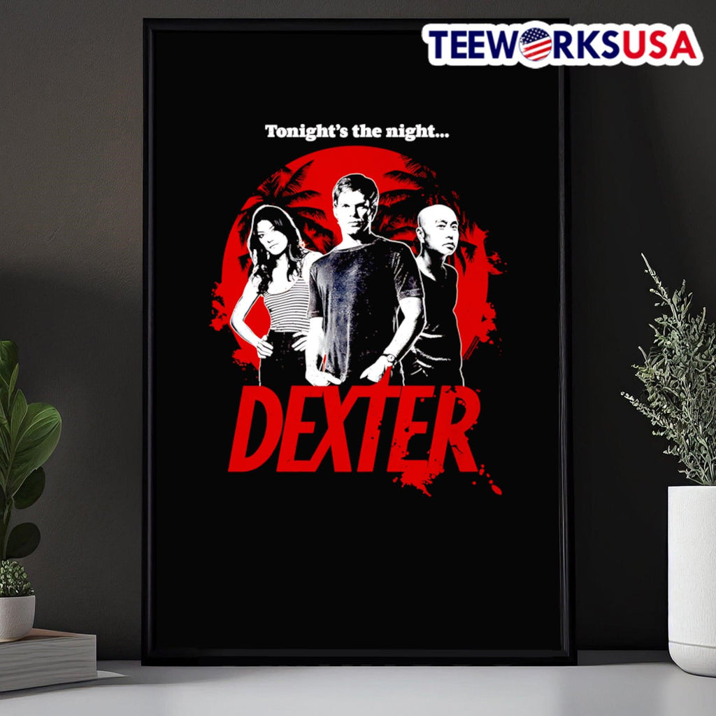 Dexter Blood Moon tonight's the night - Adult & Kids T-Shirts, Sweatshirts & Hoodies apparel design preview 5