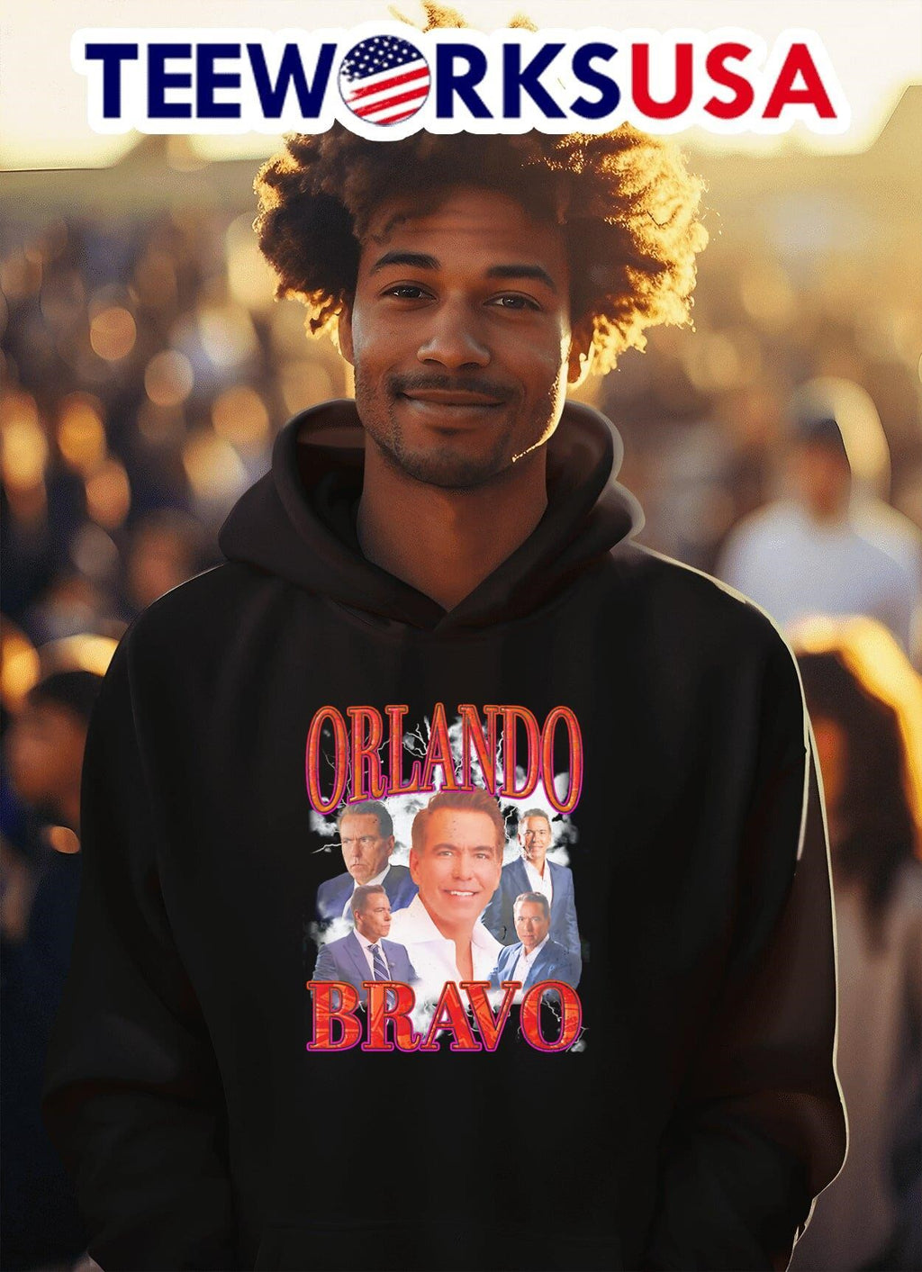 Orlando Bravo vintage - Adult & Kids T-Shirts, Sweatshirts & Hoodies apparel design preview 2