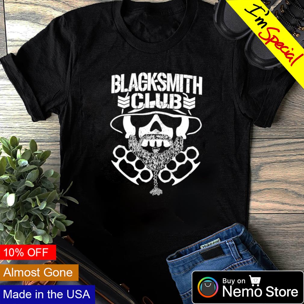 Blacksmith club new Japan pro wrestling gedo - Adult & Kids T-Shirts, Sweatshirts & Hoodies apparel design preview 1