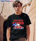 Chicago Cubs Snoopy go by car - Adult & Kids T-Shirts, Sweatshirts & Hoodies apparel design preview 1