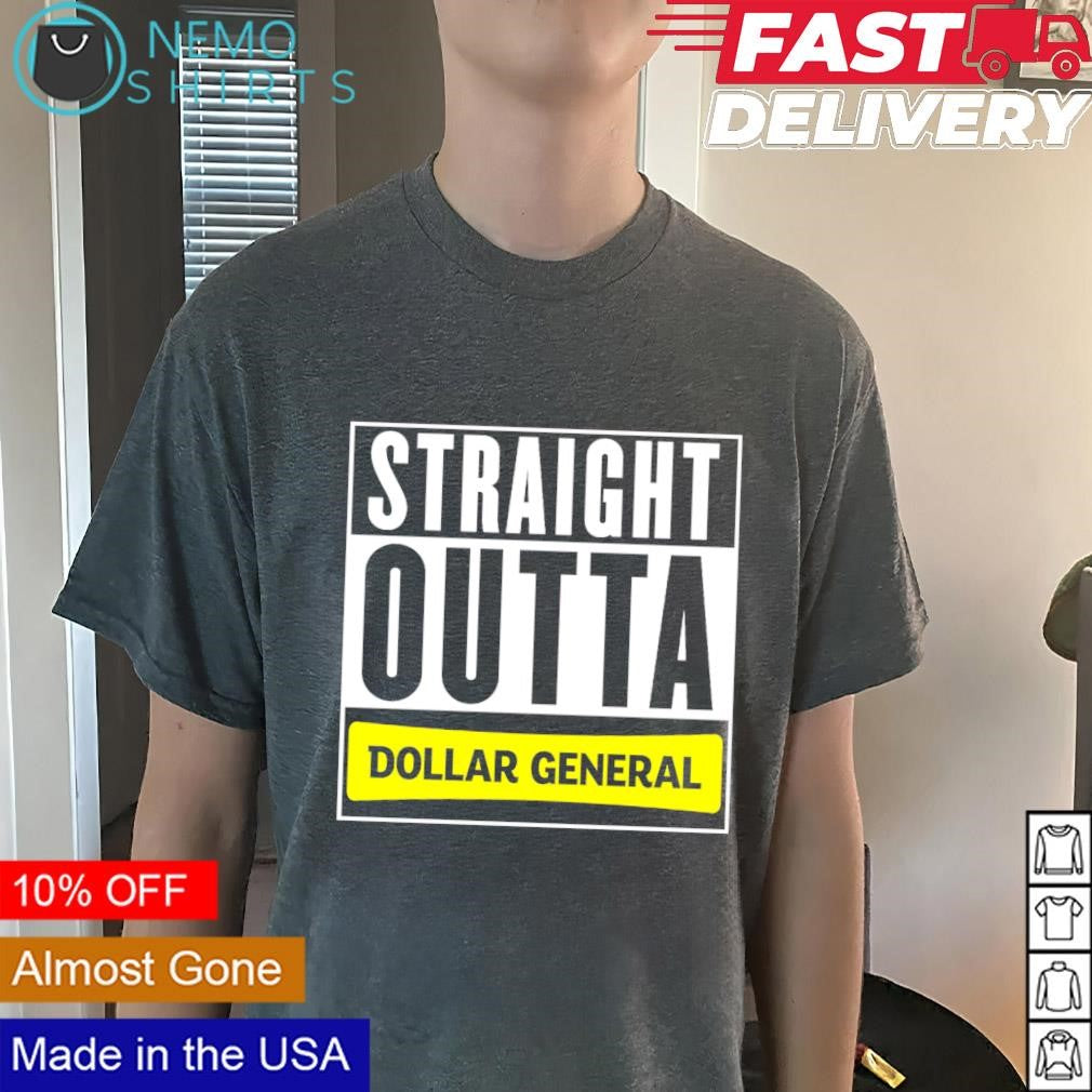 Straight outta Dollar General - Adult & Kids T-Shirts, Sweatshirts & Hoodies apparel design preview 3
