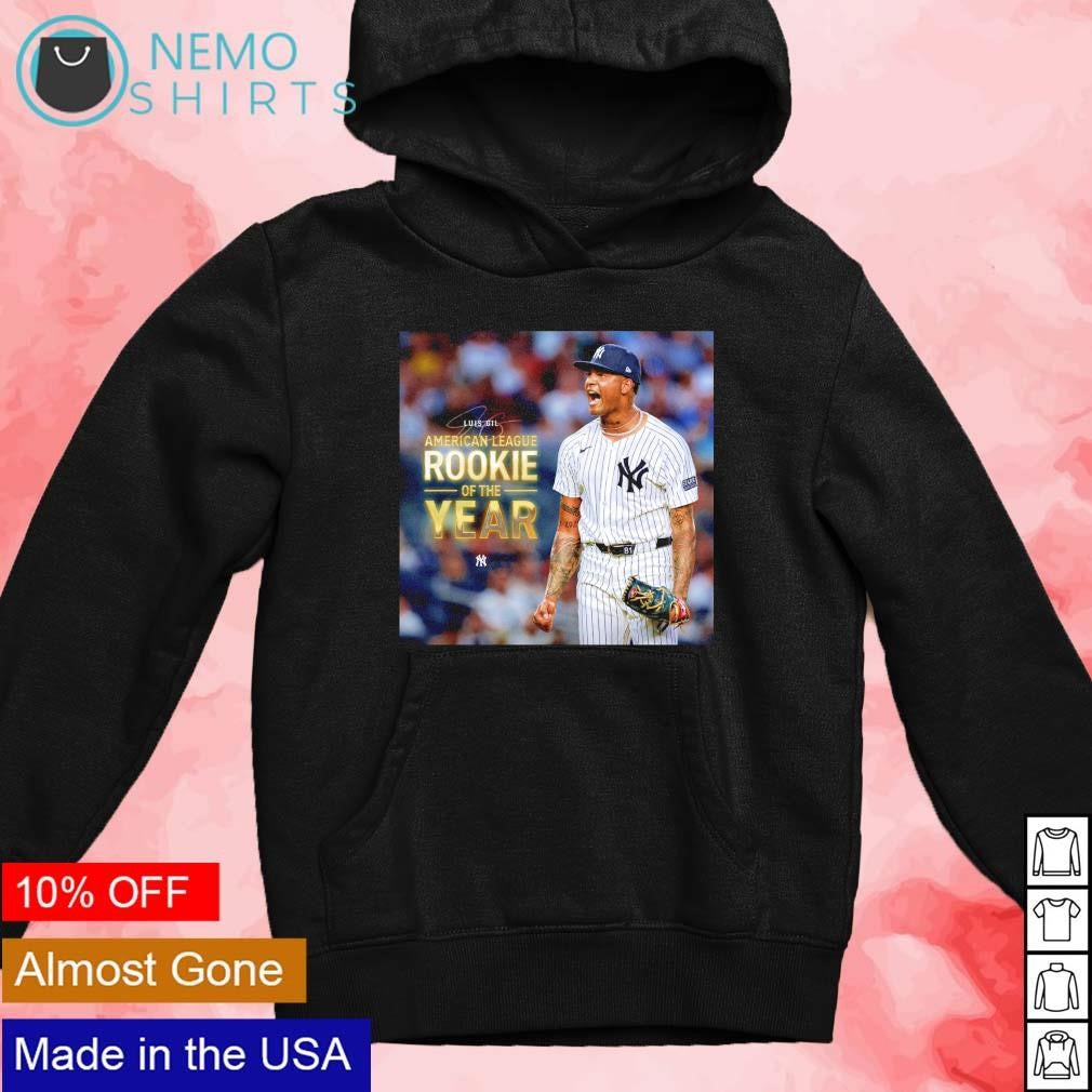 Luis Gil New York Yankees 2024 American League Rookie - Adult & Kids T-Shirts, Sweatshirts & Hoodies apparel design preview 4